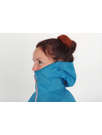 Fotogalerie Women's Ultralight Waterproof Hardshell Jacket CYCLONE LADY ocean/coral