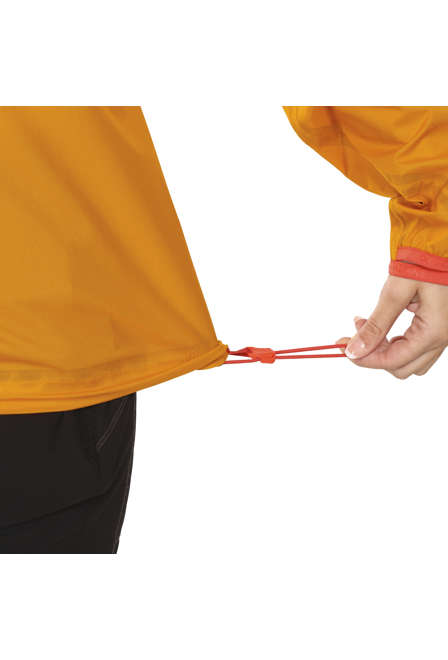 Fotogalerie Women's Ultralight Waterproof Hardshell Jacket CYCLONE LADY mango/brick