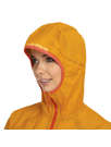 Fotogalerie Women's Ultralight Waterproof Hardshell Jacket CYCLONE LADY mango/brick