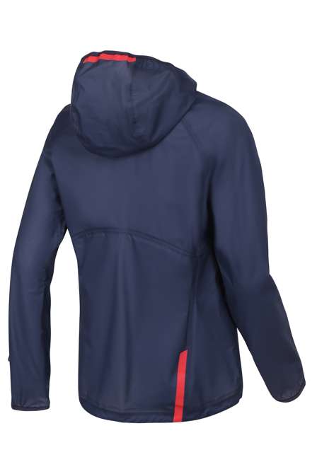 Fotogalerie Women's Ultralight Waterproof Hardshell Jacket CYCLONE LADY navy/orchid