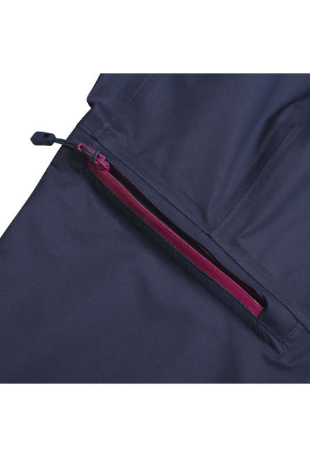 Fotogalerie Women's Ultralight Waterproof Hardshell Jacket CYCLONE LADY navy/orchid