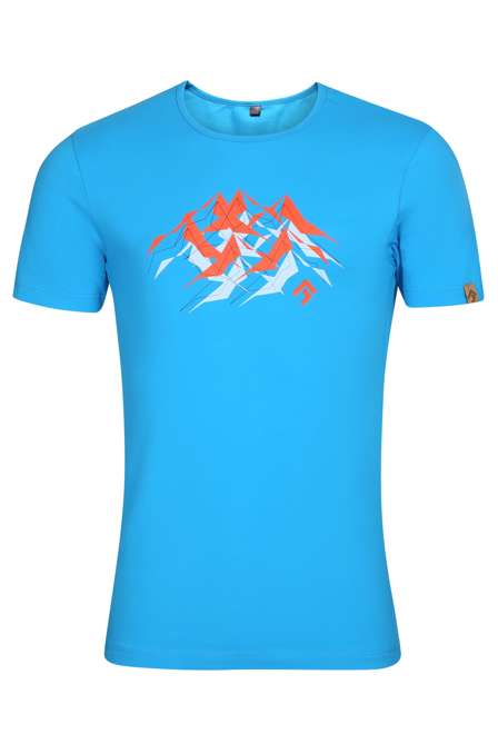 Fotogalerie Men's cotton FLASH T-shirt ocean (Mountains)