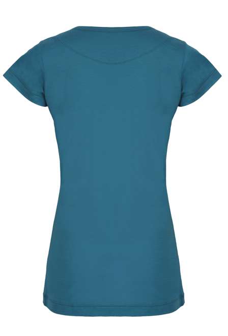 Fotogalerie Women's Merino T-Shirt FURRY LADY emerald (Hillside)
