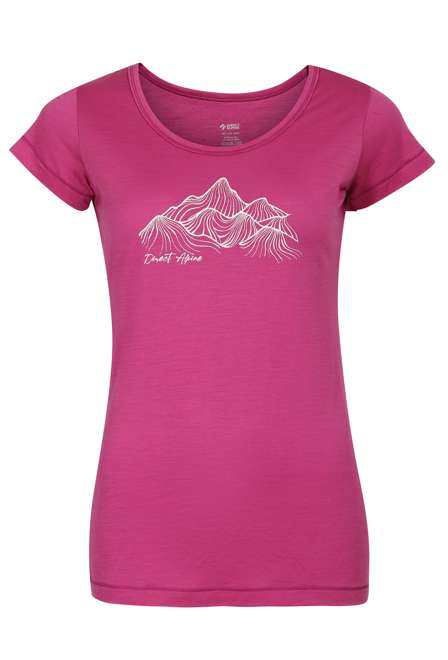 Fotogalerie Women's Merino T-Shirt FURRY LADY orchid (Silent hills)