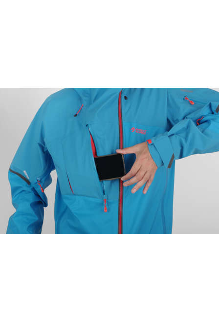 Fotogalerie Men's Hardshell Jacke GUIDE ocean/brick