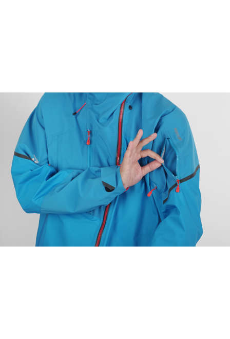 Fotogalerie Men's Hardshell Jacke GUIDE ocean/brick