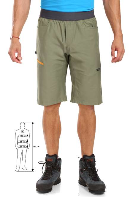Fotogalerie Men's climbing shorts SOLO SHORTS khaki
