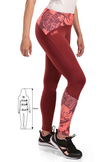 Fotogalerie Women's Sport Leggings TONALE PANTS LADY palisander
