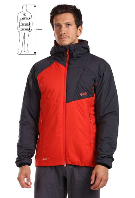 Fotogalerie Men's Down Jacket UNIQ brick/anthracite