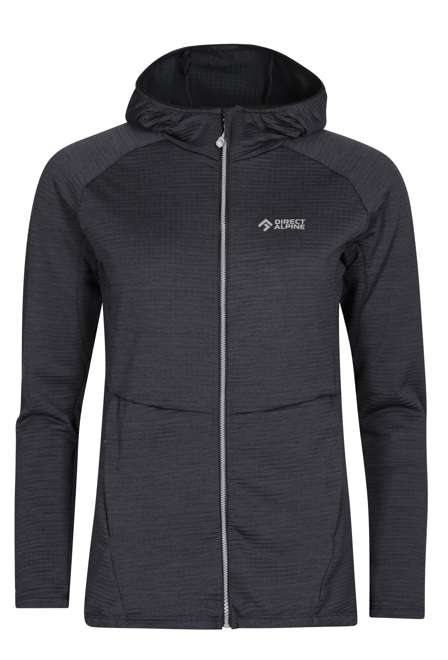 Fotogalerie Women's Fleece Hoodie SELLA HOOD LADY anthracite