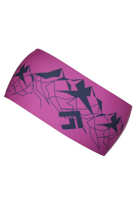 Fotogalerie Headband STRIPE orchid/navy