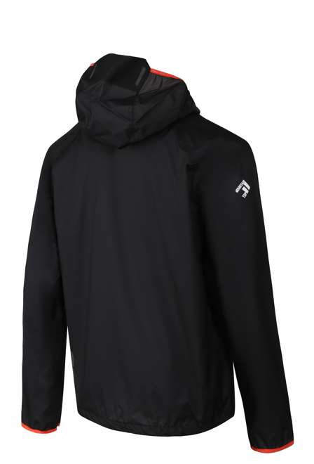 Fotogalerie Men's Waterproof Ultra-Light Hardshell Jacket CYCLONE black/brick