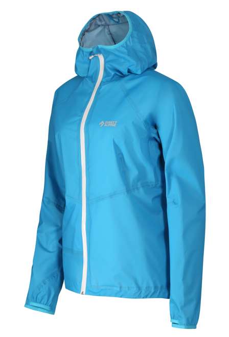 Fotogalerie Women's Ultralight Waterproof Hardshell Jacket CYCLONE LADY ocean/grey
