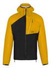 Fotogalerie Men's Waterproof Ultra-Light Hardshell Jacket CYCLONE black/mango
