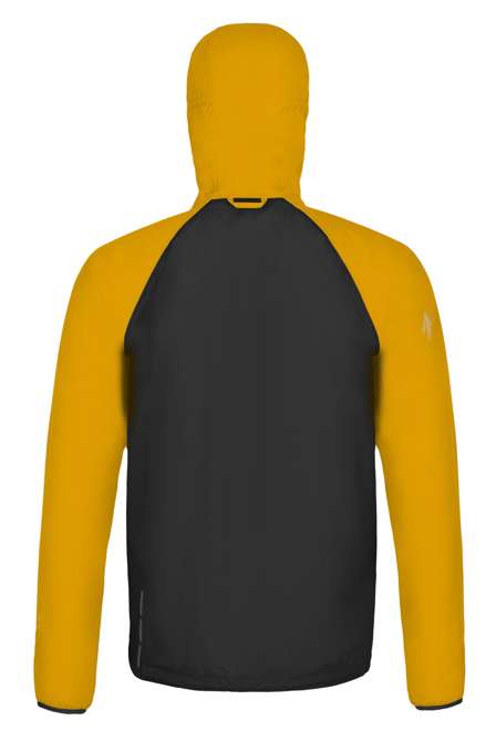 Fotogalerie Men's Waterproof Ultra-Light Hardshell Jacket CYCLONE black/mango