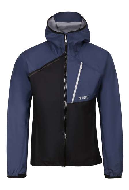 Fotogalerie Men's Waterproof Ultra-Light Hardshell Jacket CYCLONE black/navy