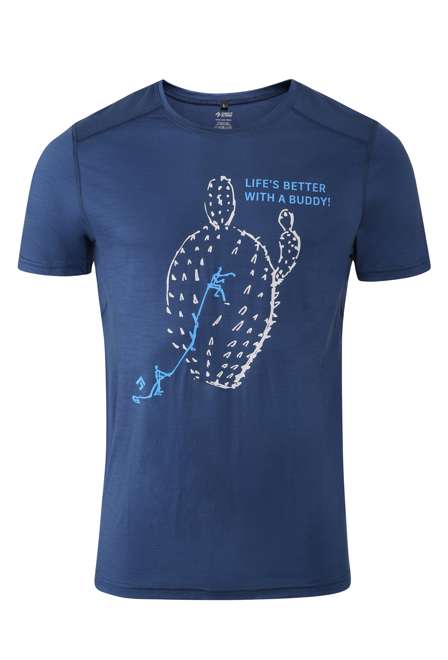 Fotogalerie Men's Merino T-Shirt FURRY navy (Buddy)