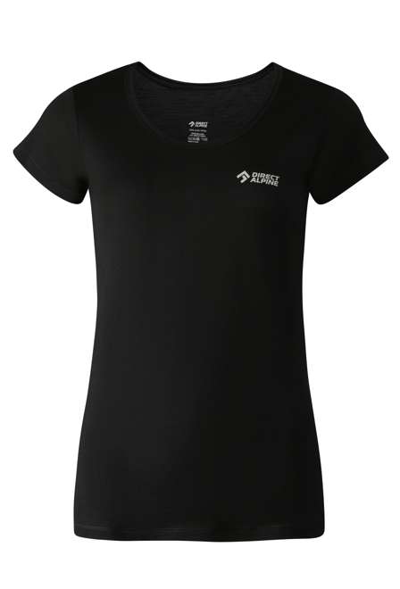 Fotogalerie Women's Merino T-Shirt FURRY LADY black (DA big font)