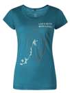 Fotogalerie Women's Merino T-Shirt FURRY LADY emerald (Buddy)