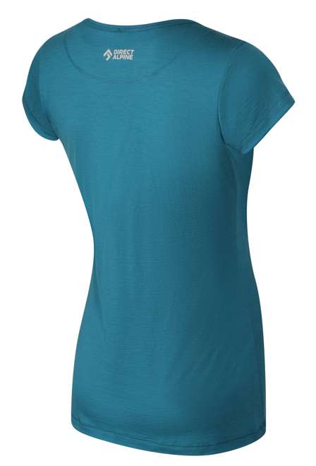 Fotogalerie Women's Merino T-Shirt FURRY LADY emerald (Buddy)