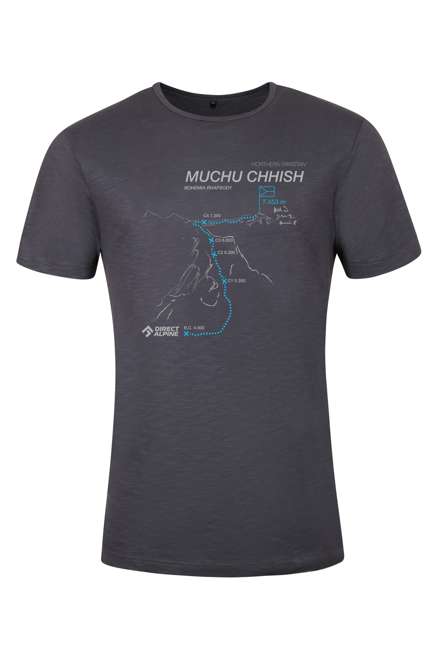 Fotogalerie Men's Cotton T-Shirt Bosco anthracite (Muchu Chhish)