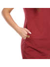 Fotogalerie Women's cotton dress FLOWY LADY emerald/grey