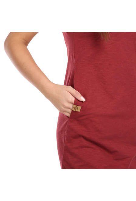 Fotogalerie Women's cotton dress FLOWY LADY emerald/grey