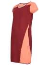 Fotogalerie Women's cotton dress FLOWY LADY palisander/coral