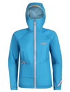 Fotogalerie Women's Ultralight Waterproof Hardshell Jacket CYCLONE LADY ocean/coral