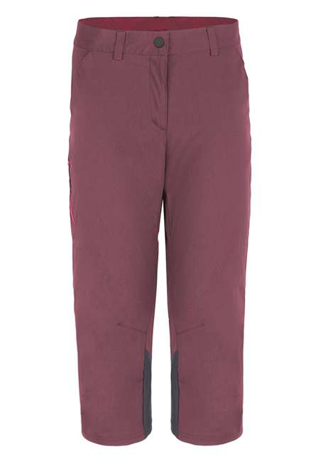 Fotogalerie Women's Outdoor Pants ALARO LADY 3/4 palisander/brick
