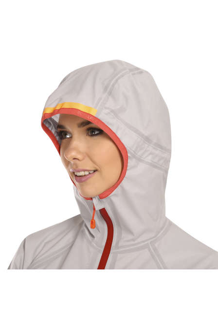 Fotogalerie Women's Ultralight Waterproof Hardshell Jacket CYCLONE LADY grey/palisander