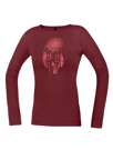 Fotogalerie Women's Merino Shirt FURRY LONG LADY palisander (Dreamcatcher)
