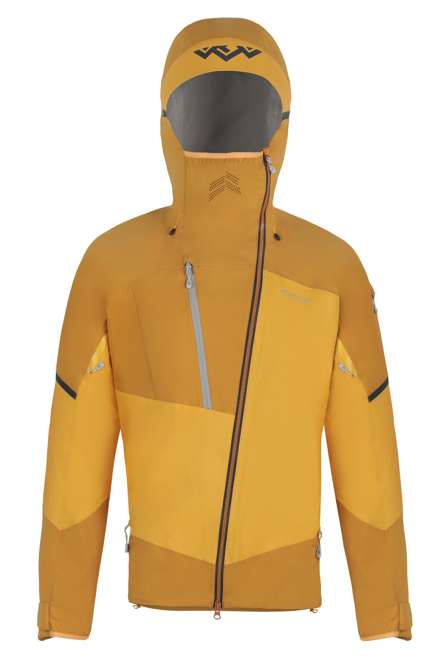 Fotogalerie Men's Hardshell Jacke GUIDE ochre/mango