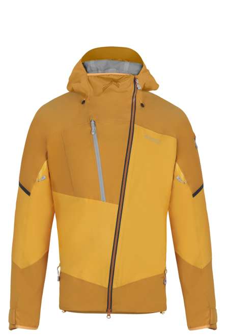 Fotogalerie Men's Hardshell Jacke GUIDE ochre/mango