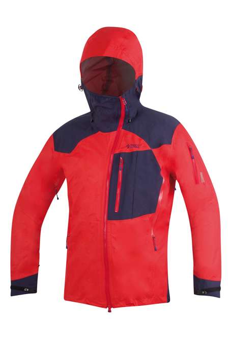 Fotogalerie Men's Hardshell Jacke GUIDE brick/indigo