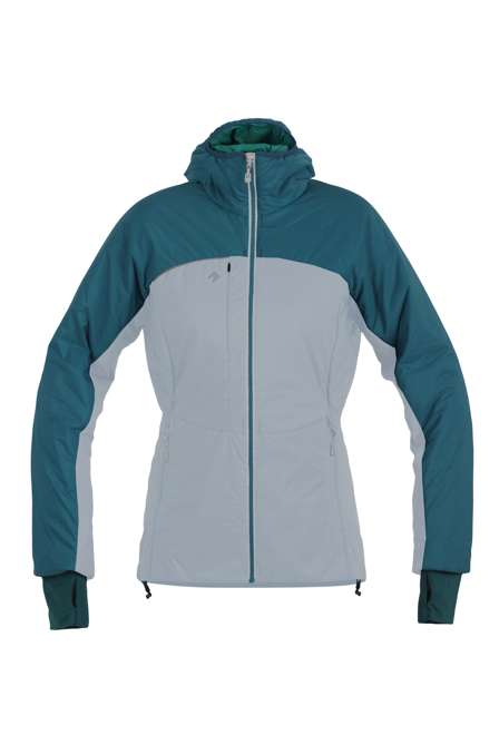 Fotogalerie Women's Down Jacket UNIQ LADY emerald/grey