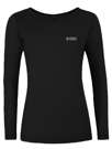 Fotogalerie Women's Merino Shirt FURRY LONG LADY black (DA big font)